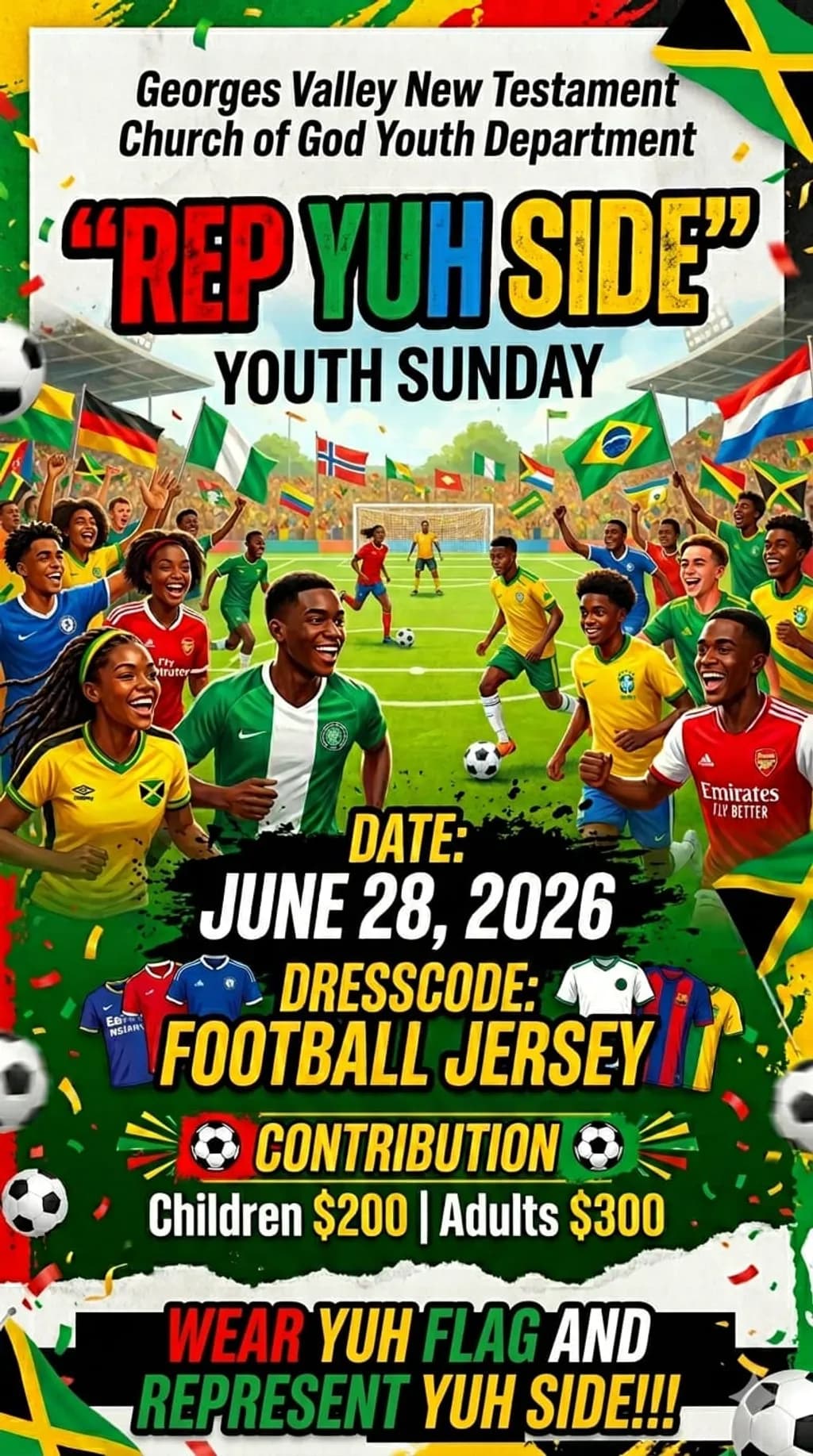 Rep Yuh Side Youth Sunday