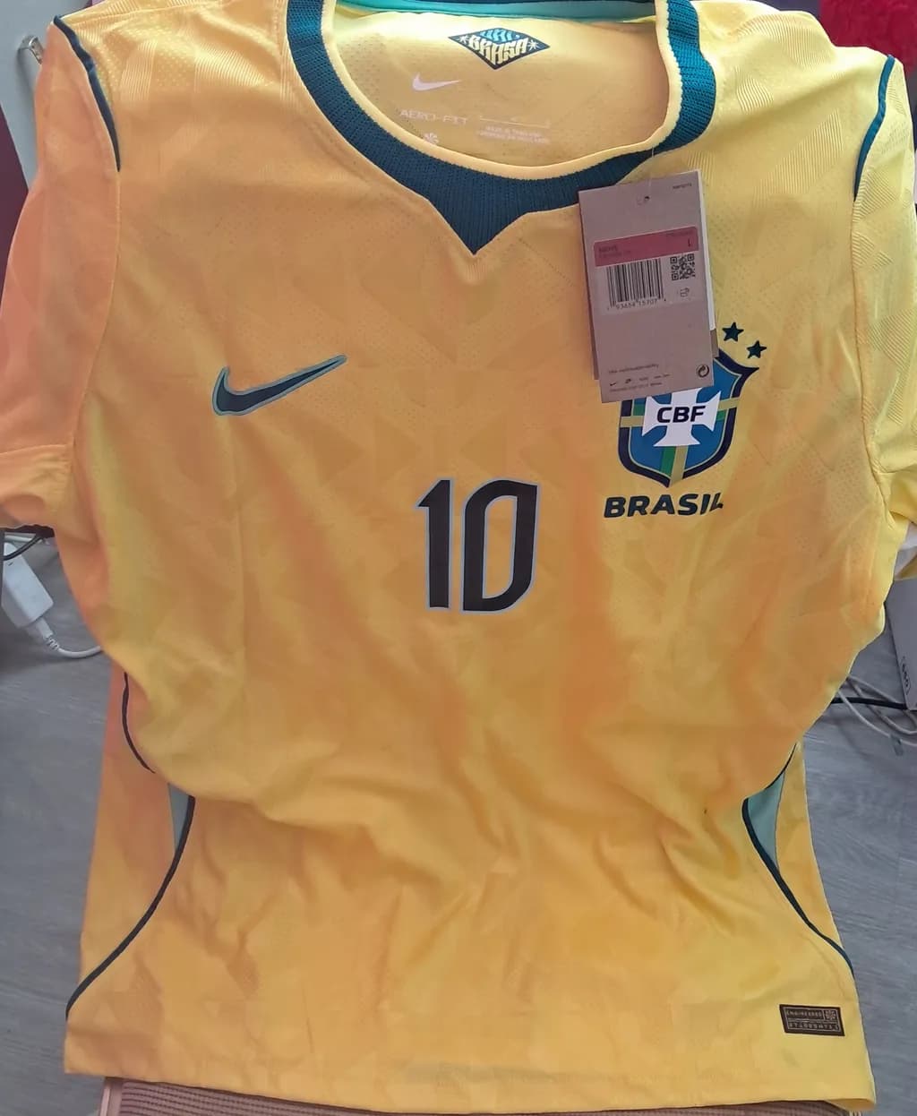 Brazil 10 Soccer Jersey