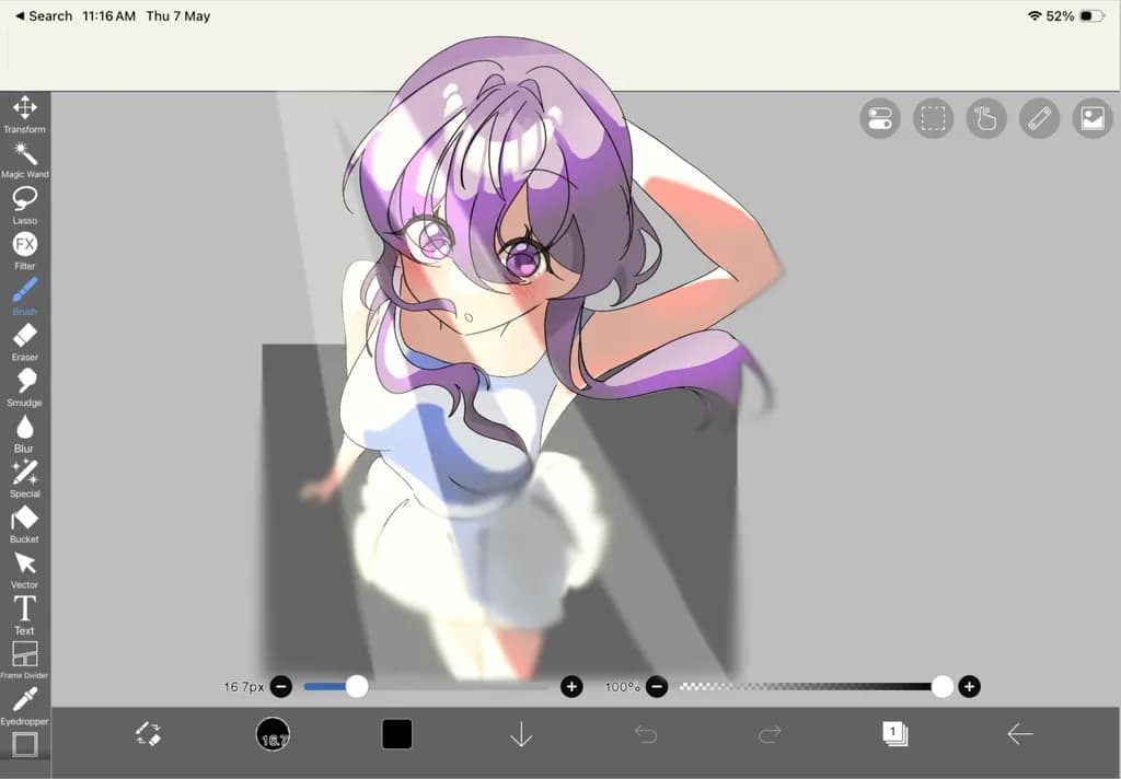 Purple Glance