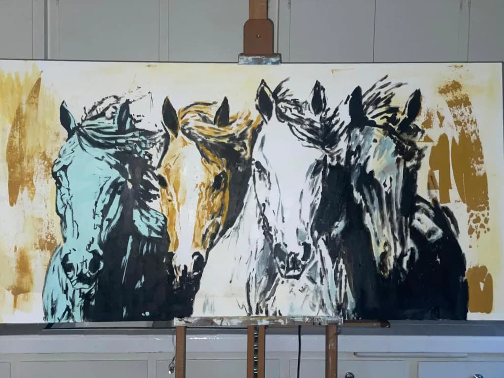 Four Horsescape