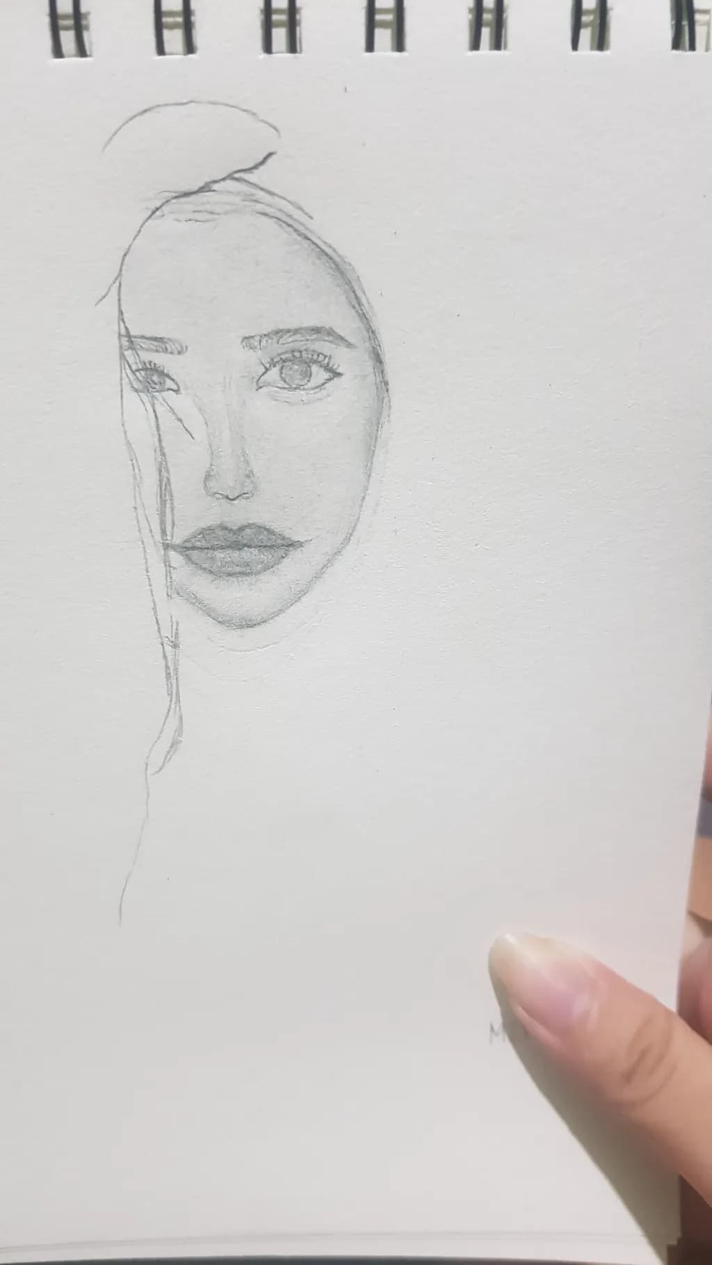 Half-Drawn Gaze