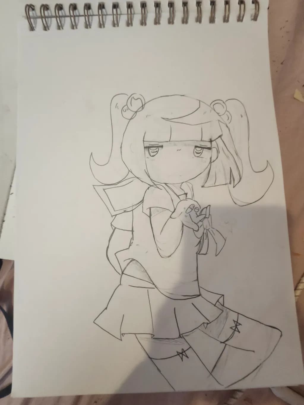 Pensive Schoolgirl