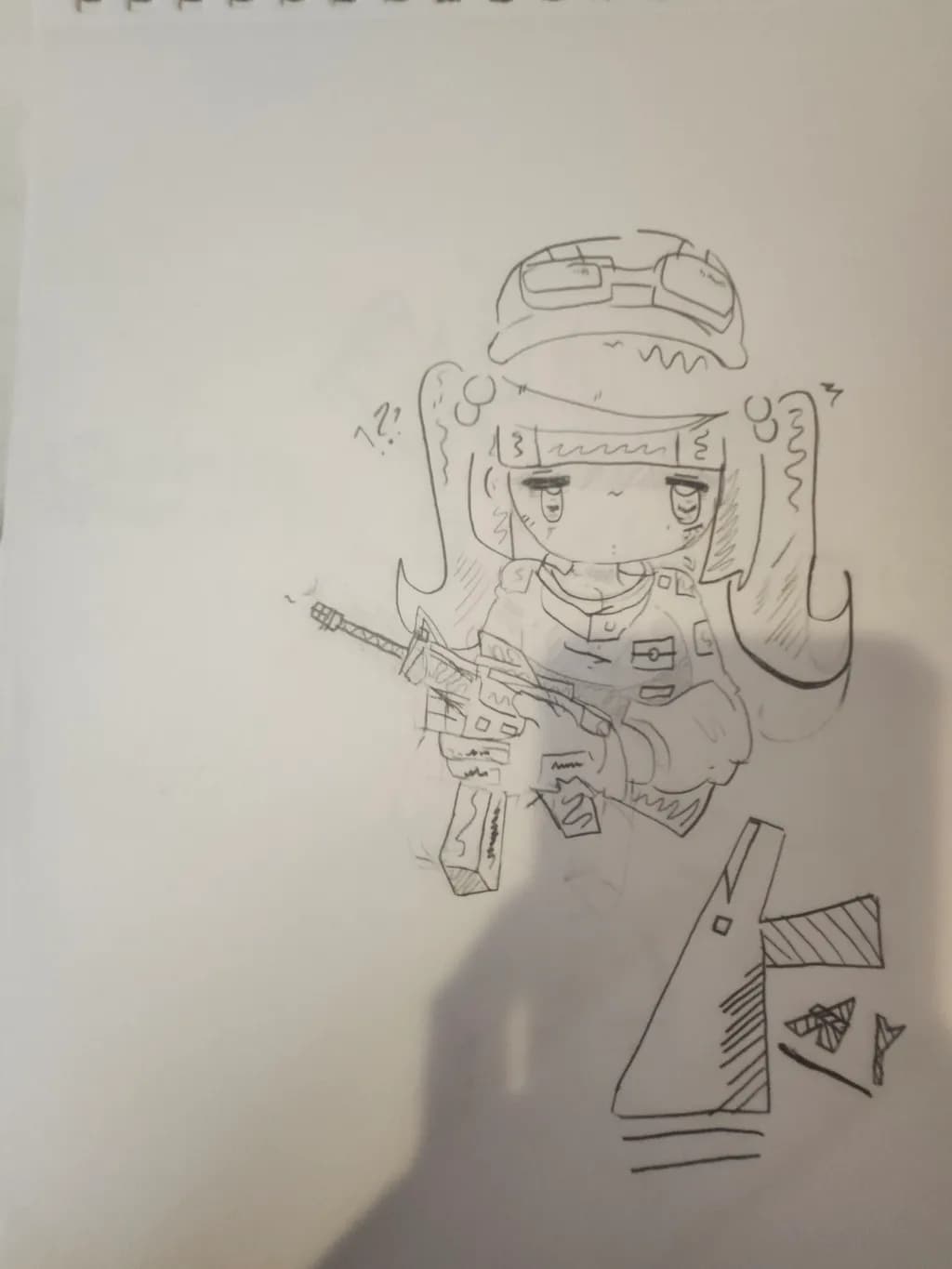 Conflicted Soldier Girl