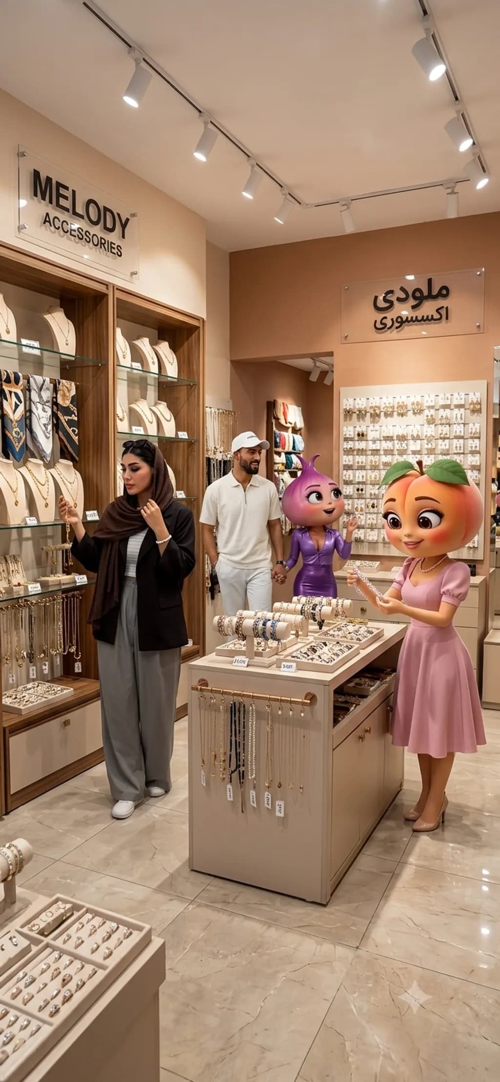 Melody Accessories Scene
