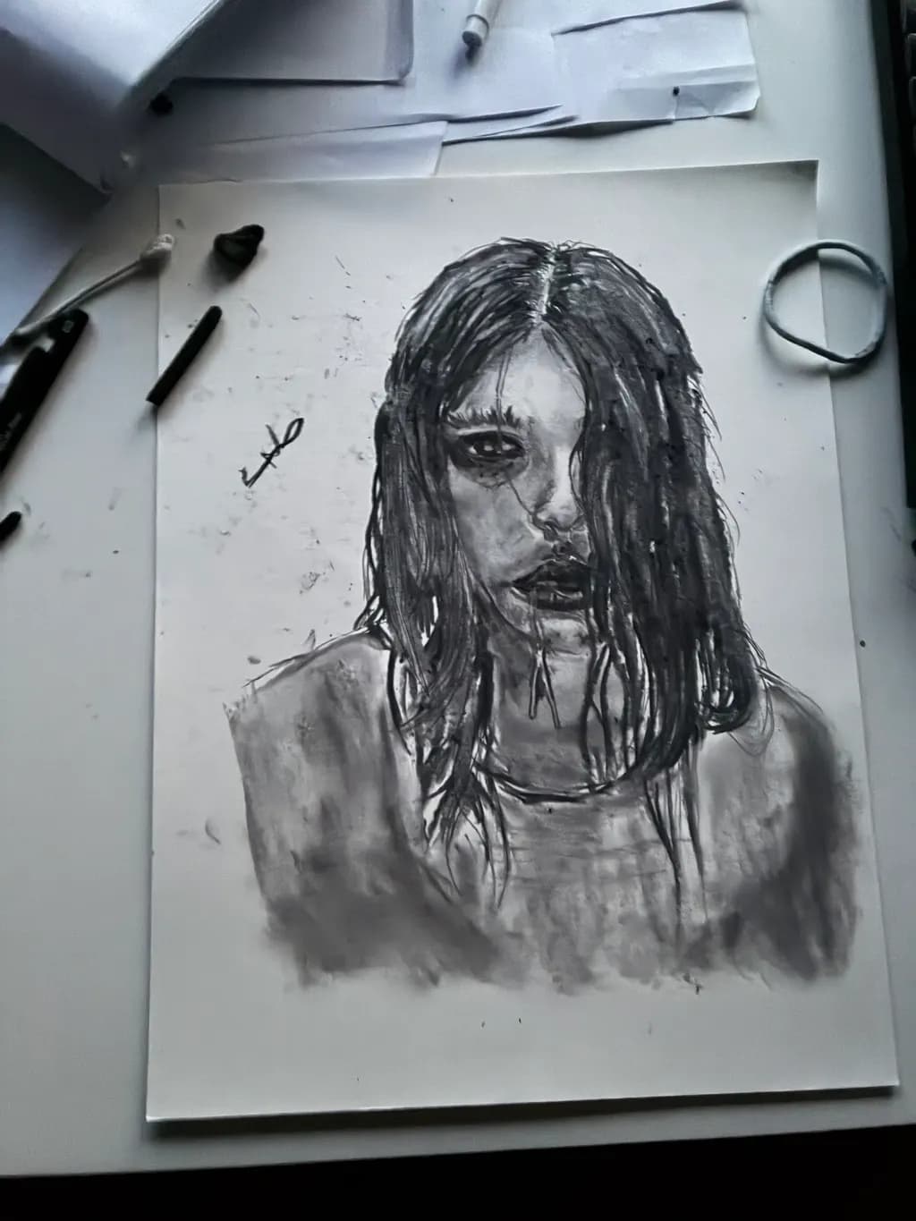 Shadowed Gaze