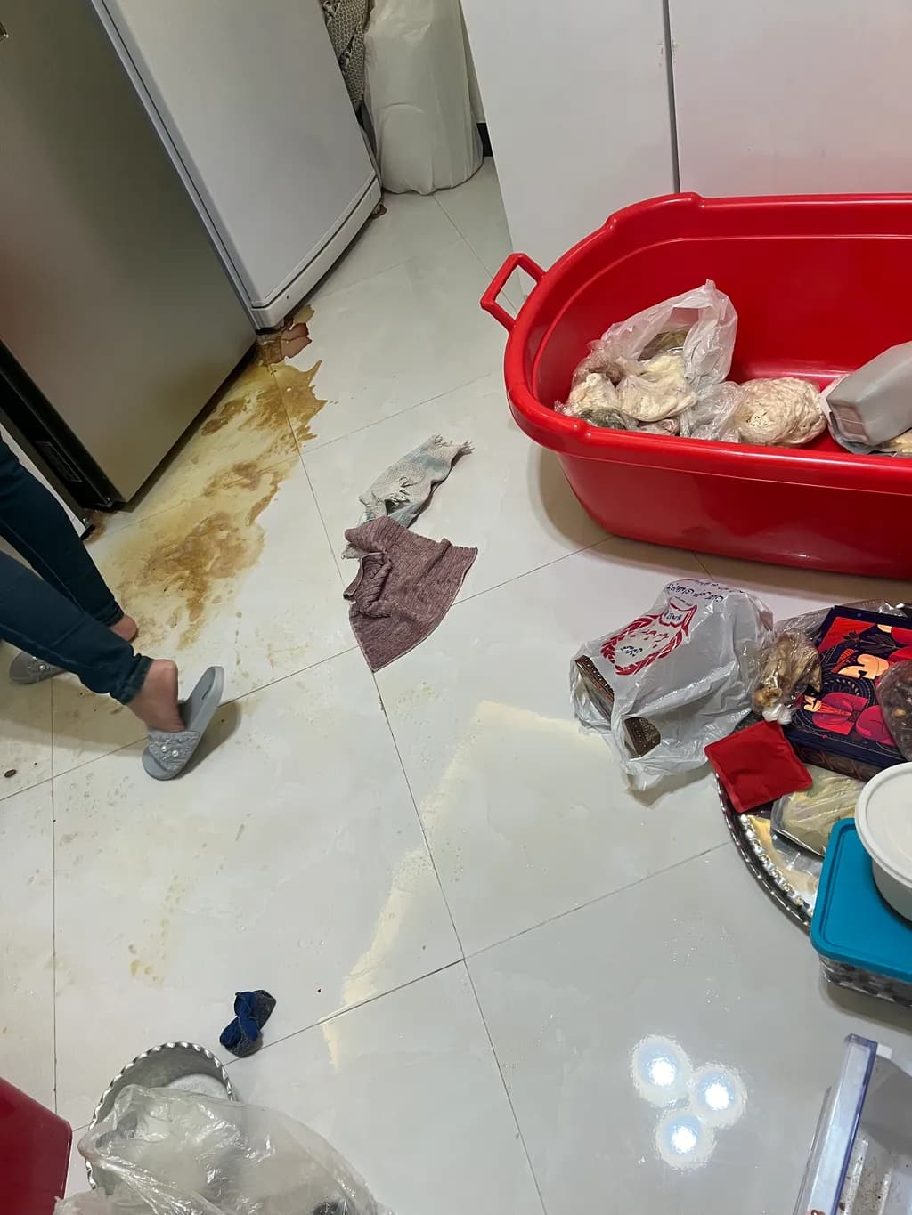 Kitchen Spill Chaos