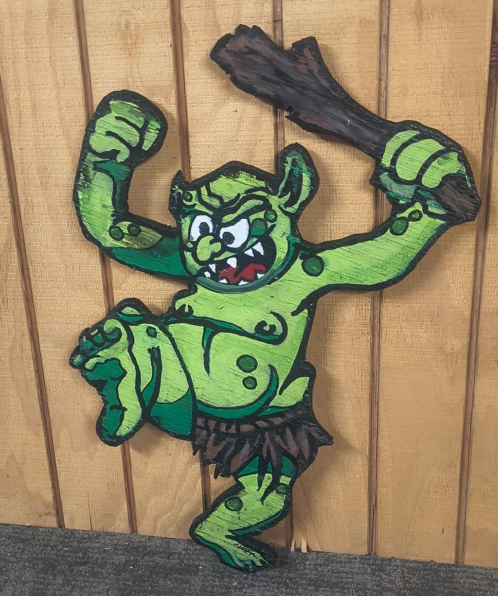 Green Cave Troll