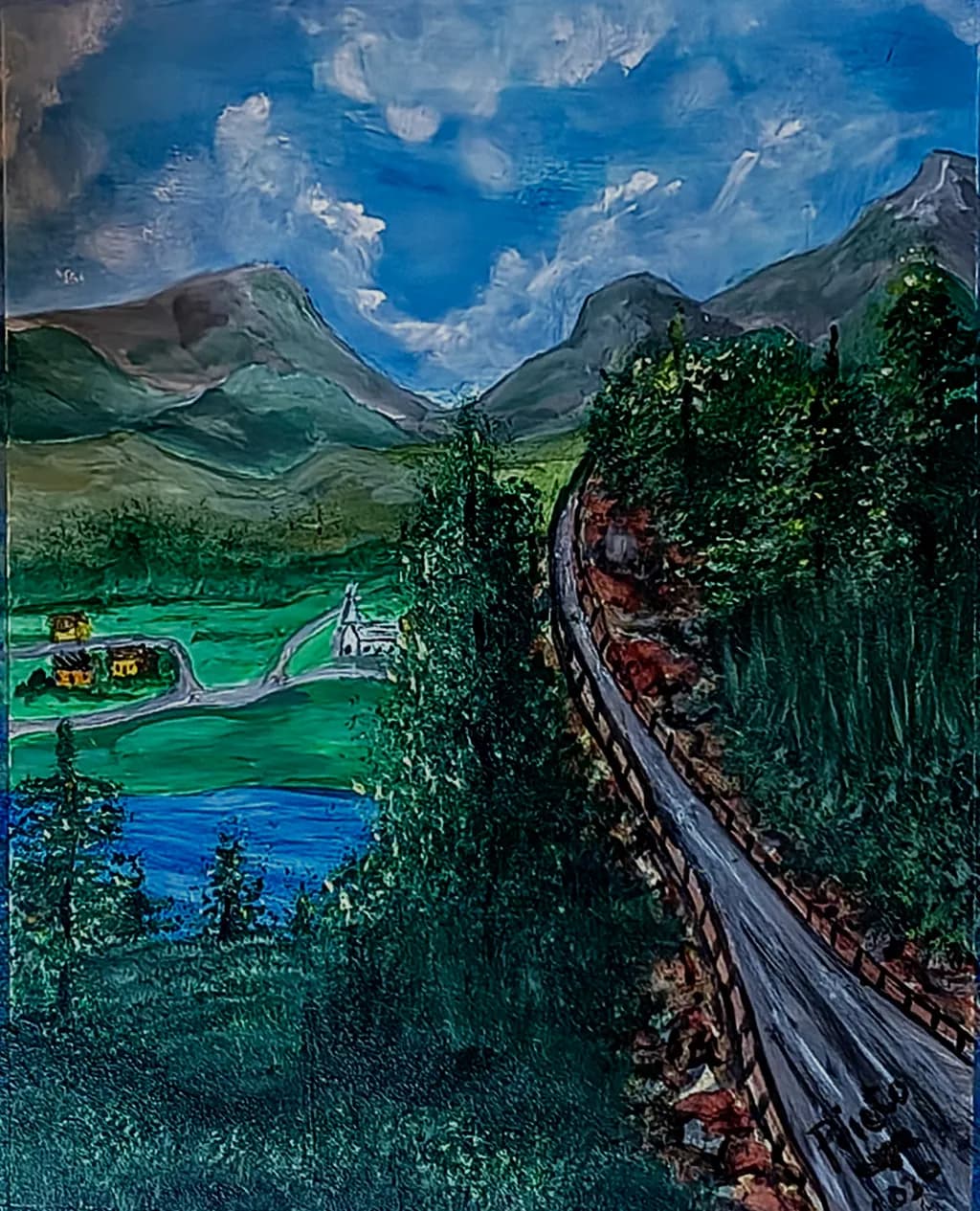 Mountain Road Vista