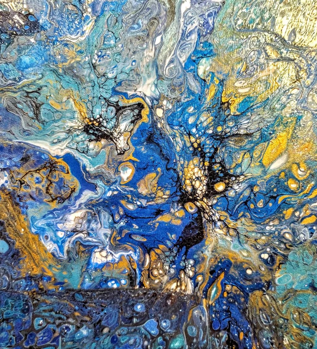 Fluid Texture Pattern