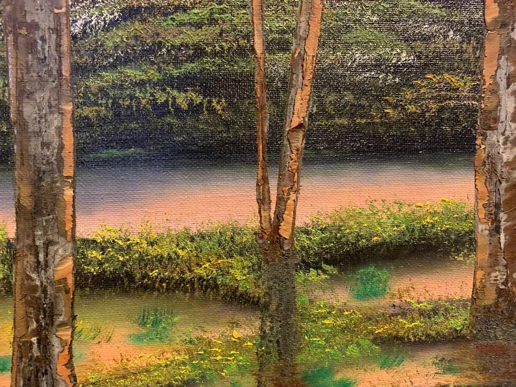 Birch Reflection