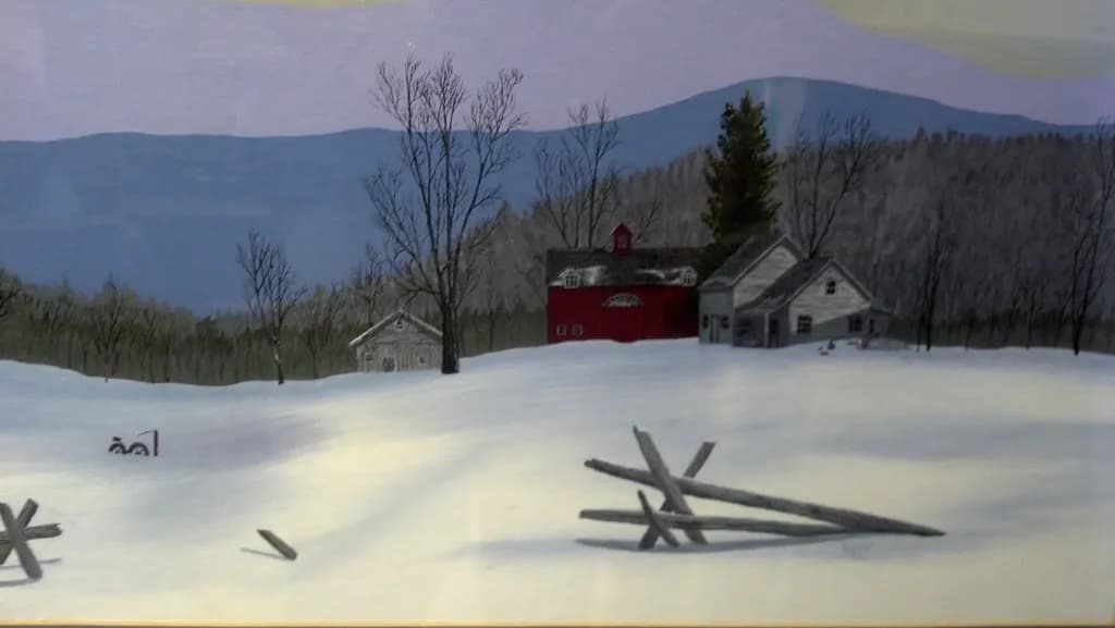 Winter Farmstead