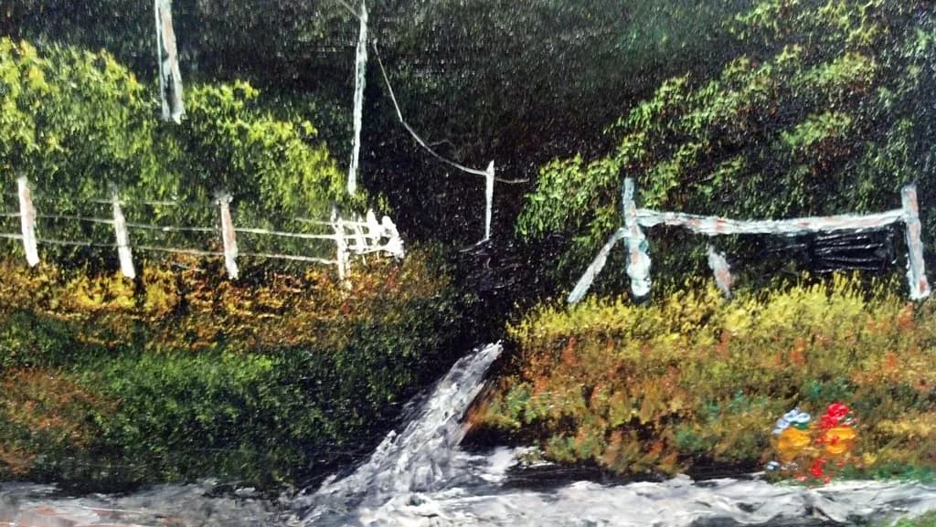 Rustic Stream Crossing