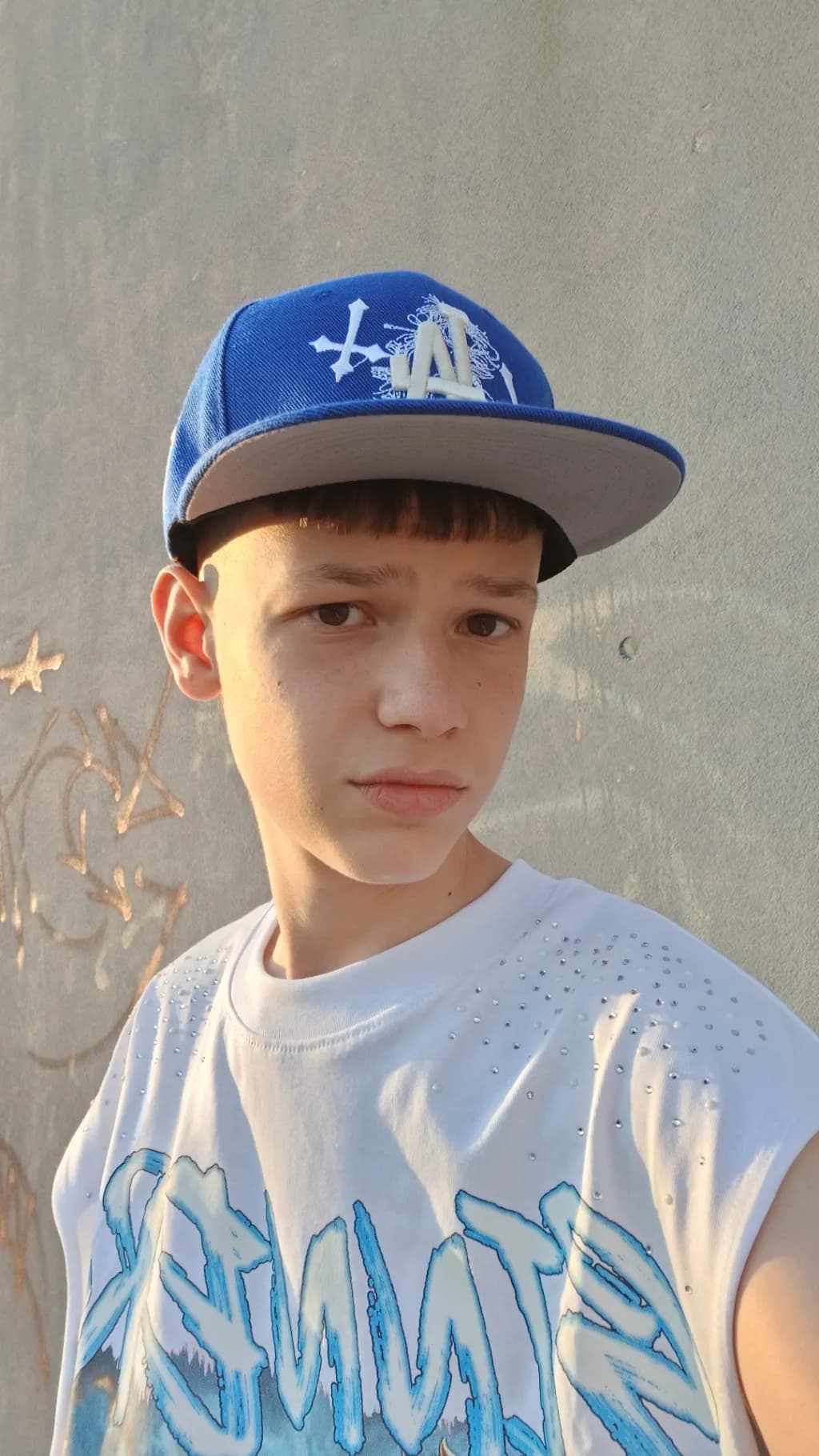 Blue LA Snapback