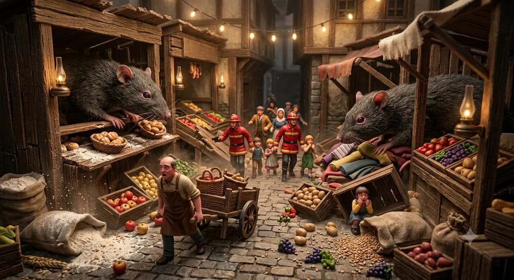 Giant Rats at Market Street
