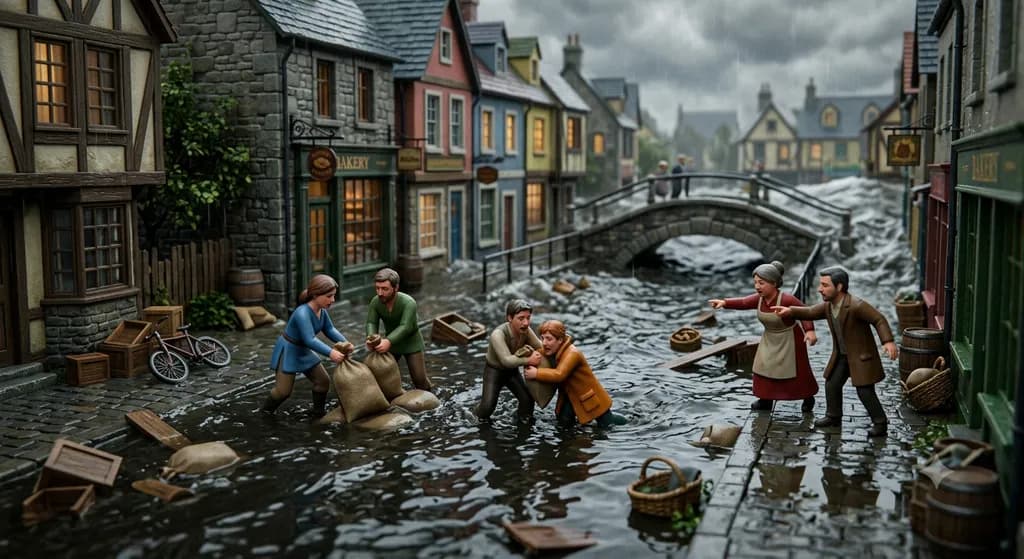 Flooded Village Rescue