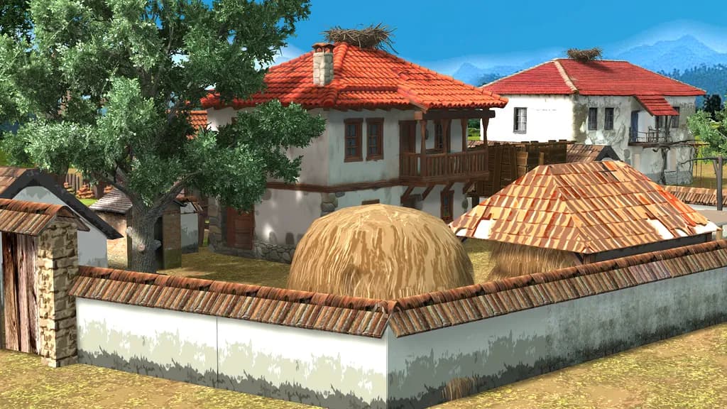 Rustic Courtyard