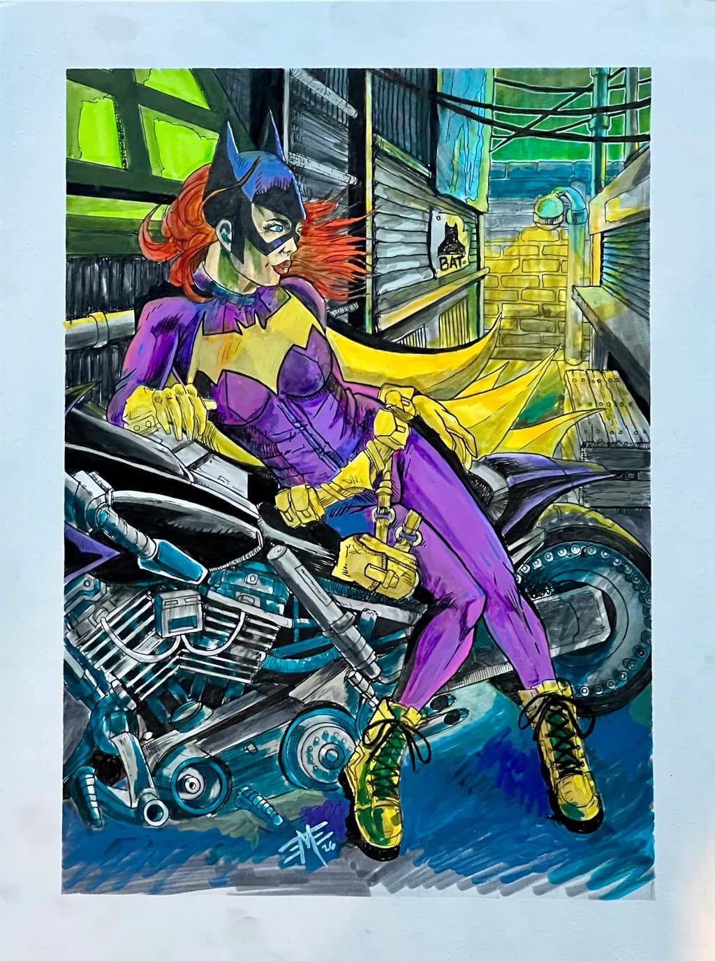 Batgirl Repose