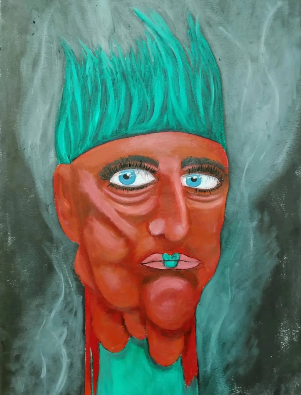 Turquoise Flame