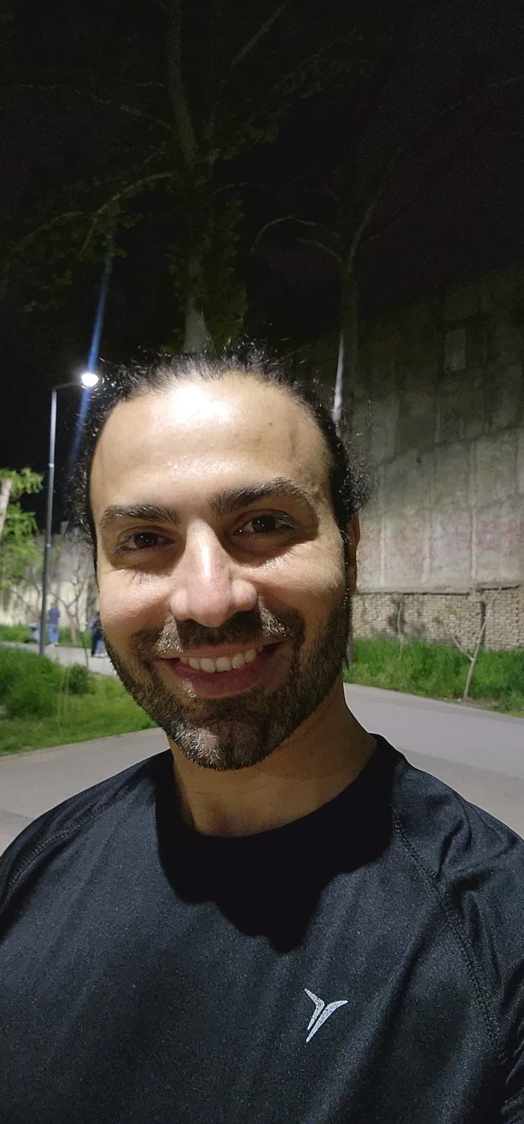 Nighttime Stroll Smile