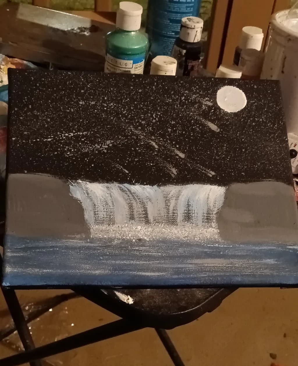 Moonlit Falls
