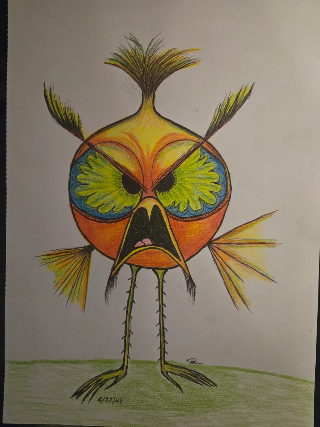 Furious Orb Bird