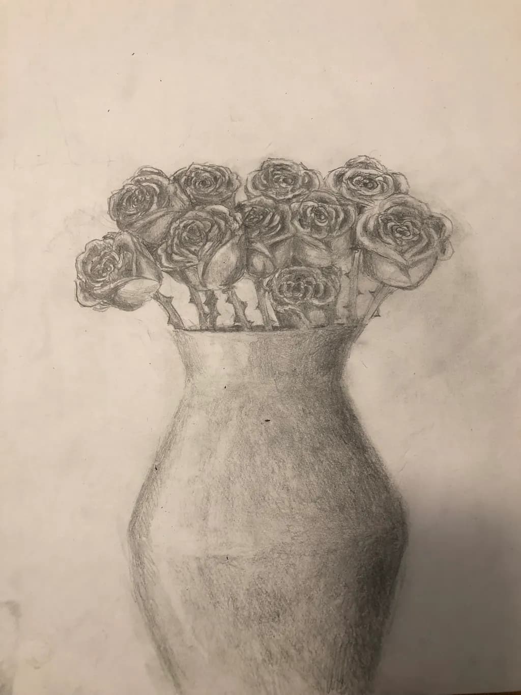 Rose Bouquet in Vase