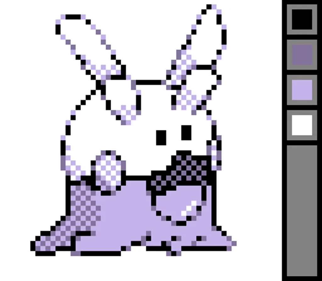 Pixel Bunny Slime