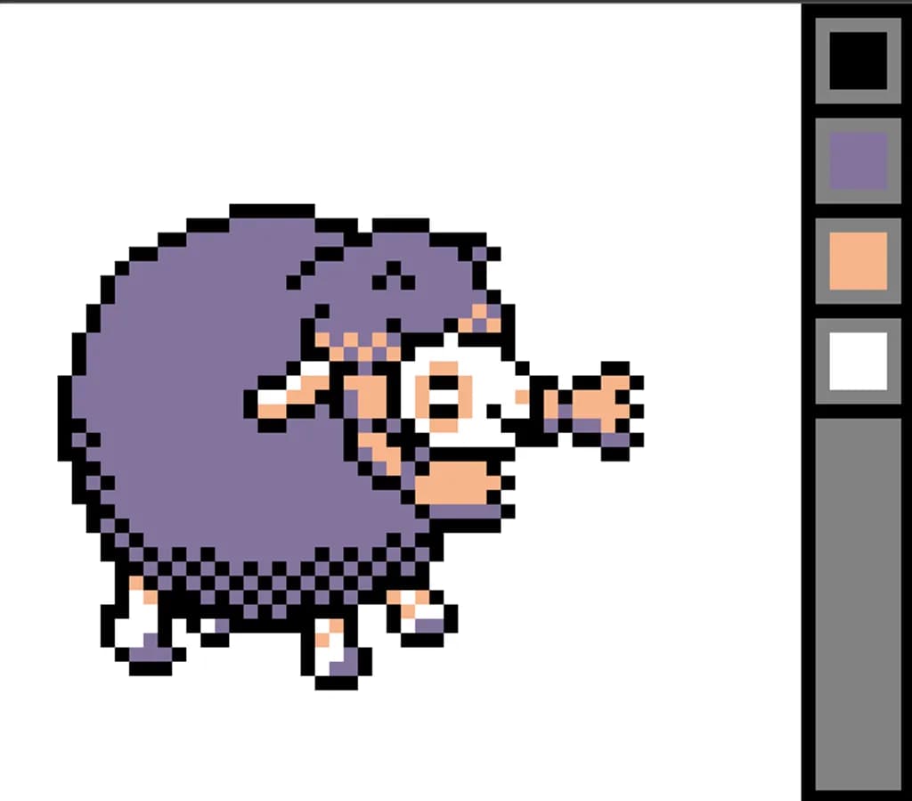 Pixel Sheep