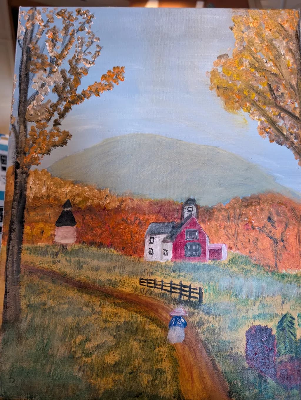 Autumn Farmstead Path