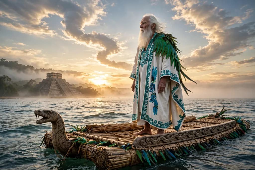 Feathered Guardian at Sunrise