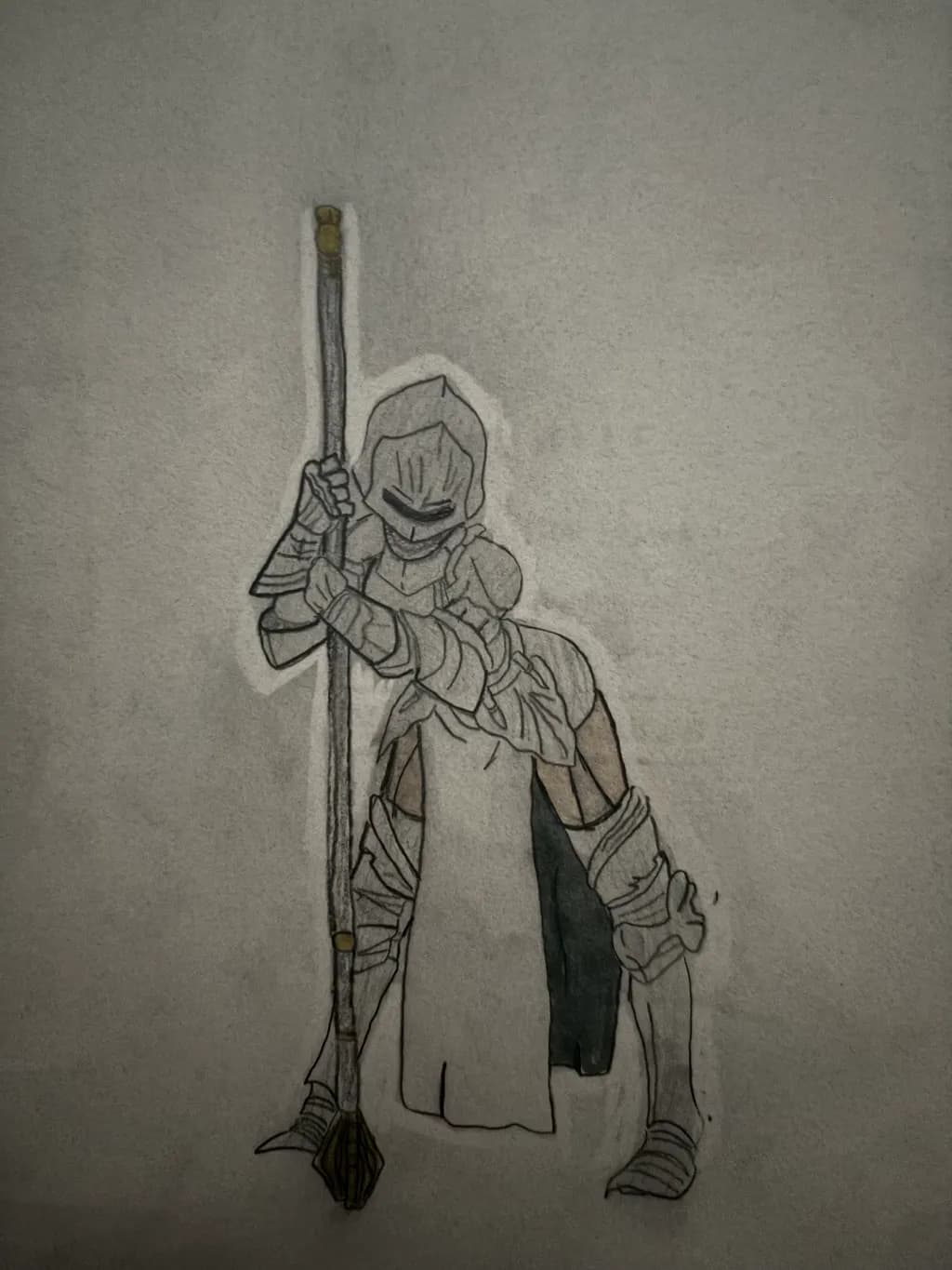 Medieval Knight with Spear