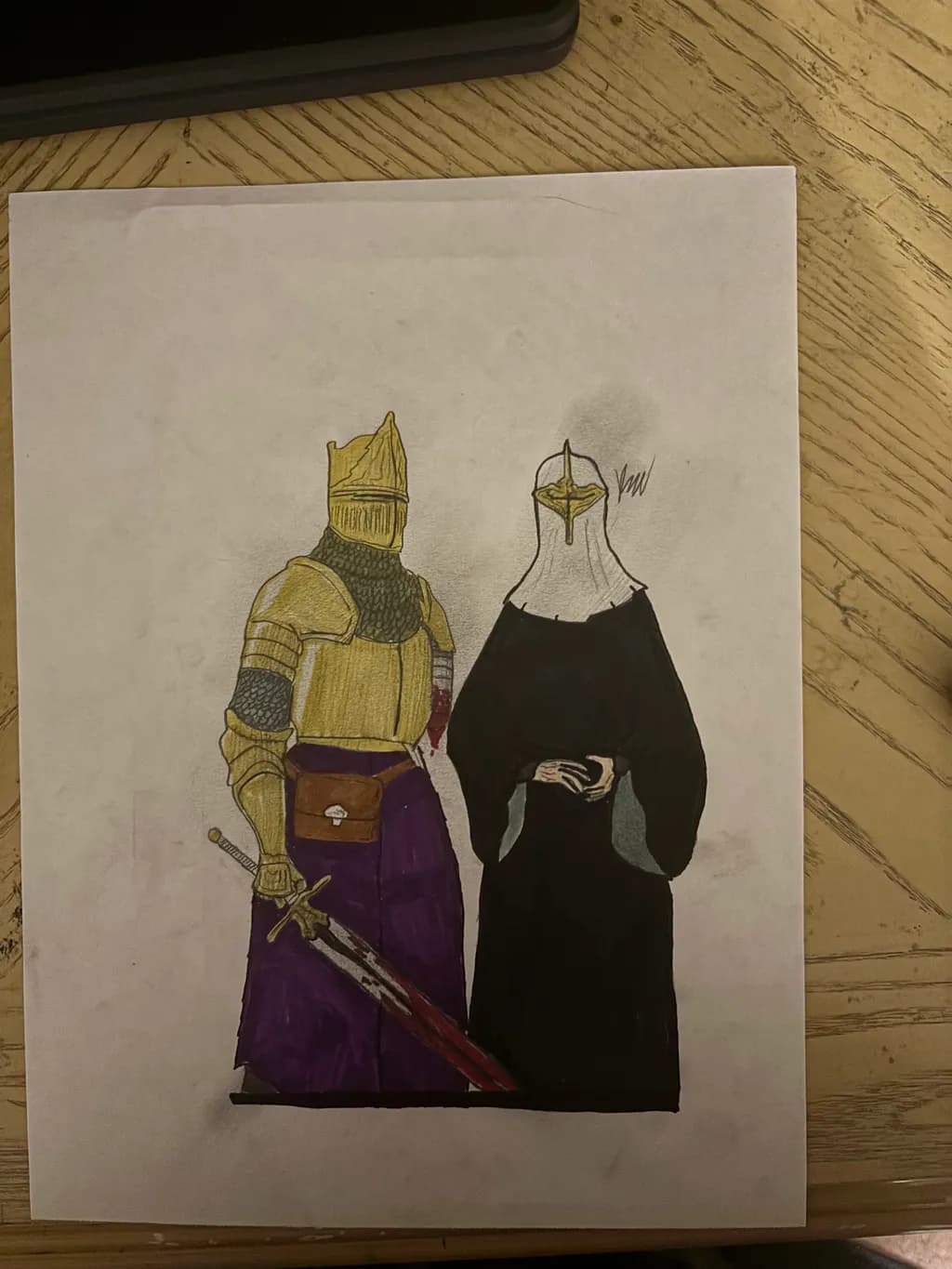 Knight and Nun
