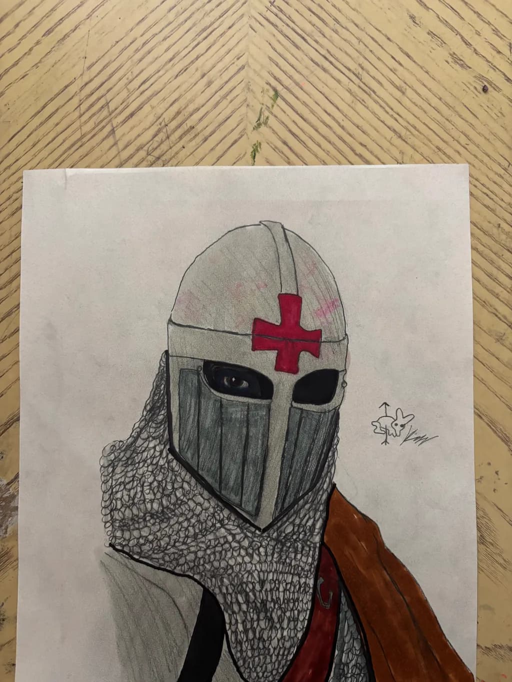 Crusader Knight Portrait