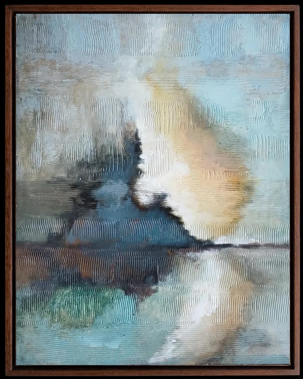 Misty Dawn Landscape