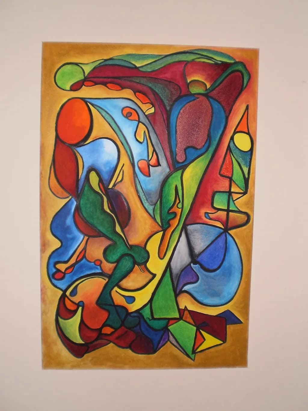 Flower, oil on canvas, 115 x 75 cm, 2010