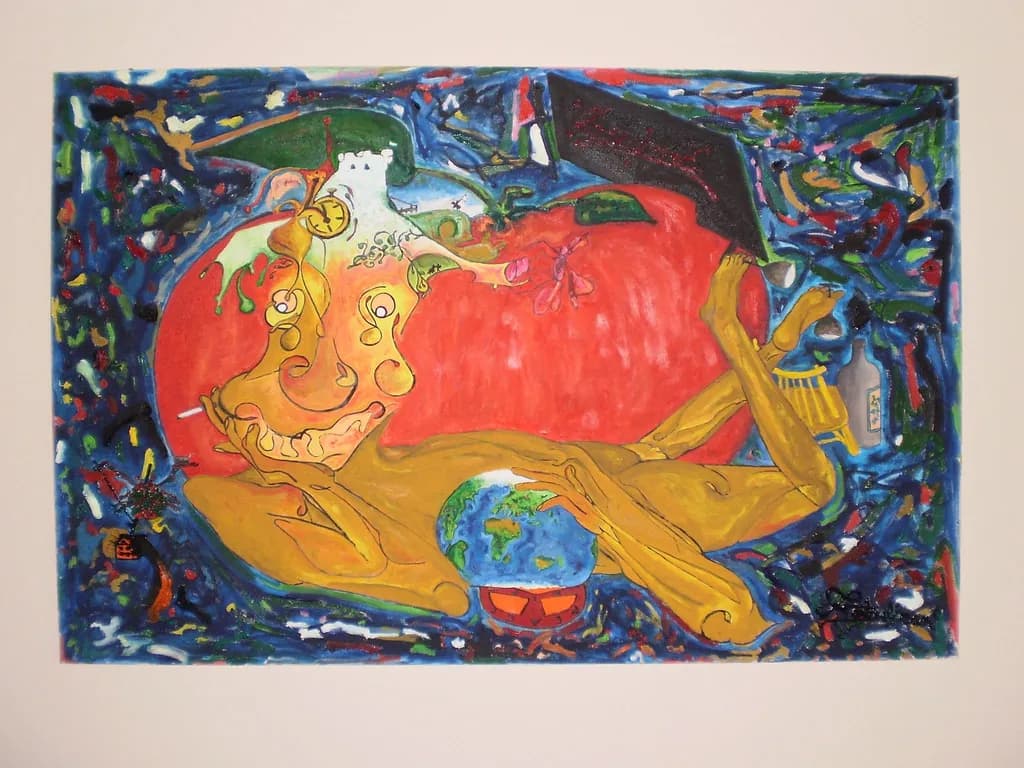 Abraksas (2010) 75x115 cm oil