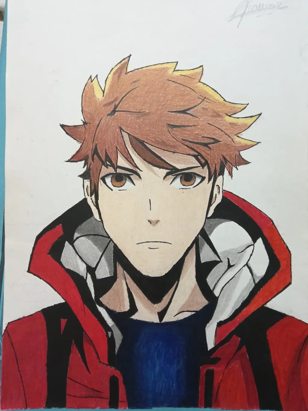 Determined Gaze