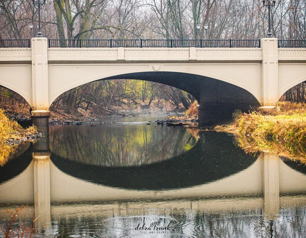 Fall Rum River Reflection