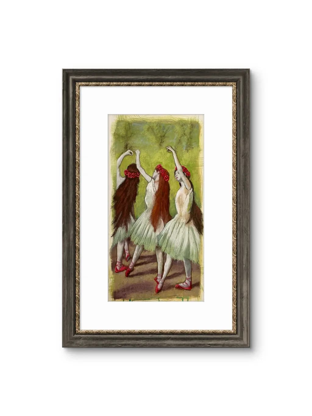Ballet Dancers in Red