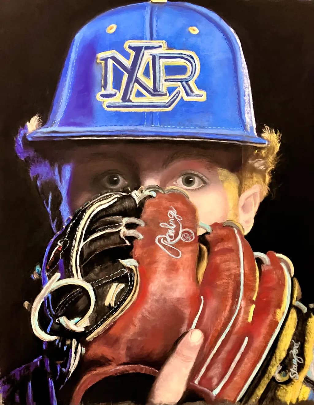 Baseball Glove Focus