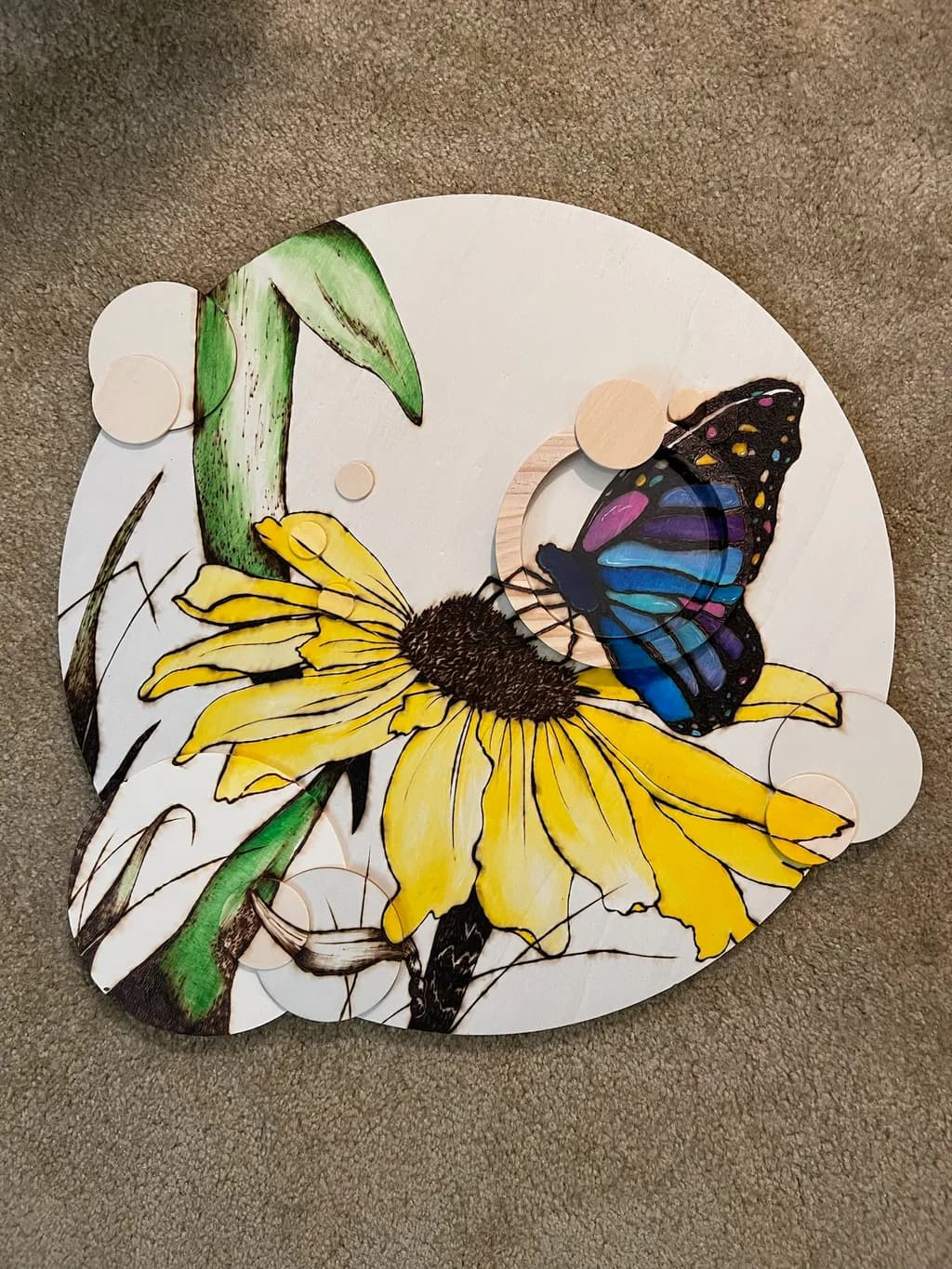 Sunlit Butterfly