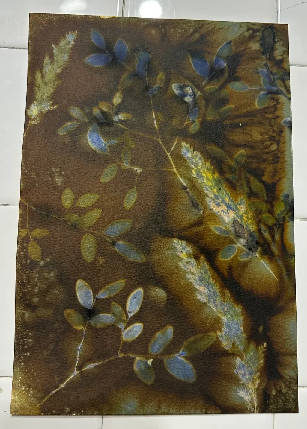 Faded Botanical Impression