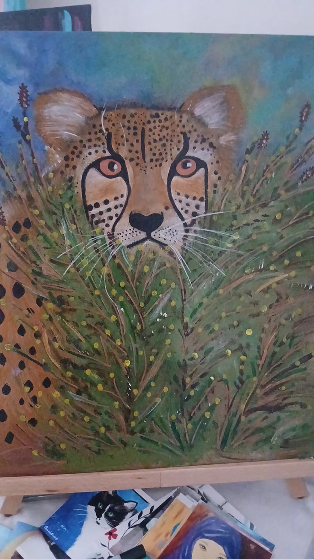 Cheetah in Bush