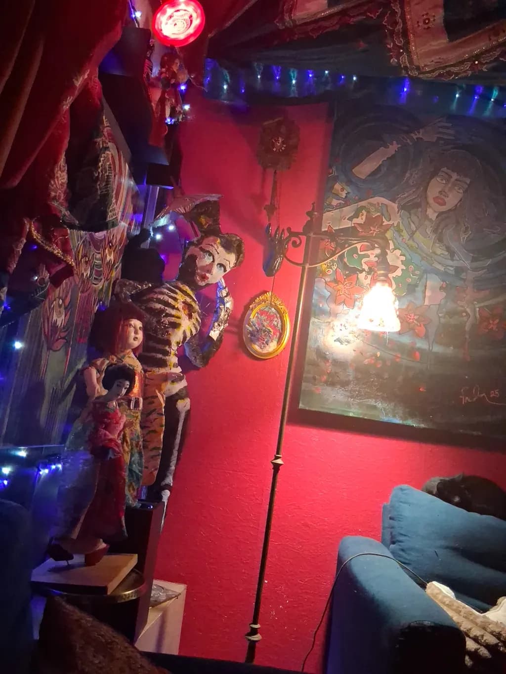 Eclectic Twilight Room