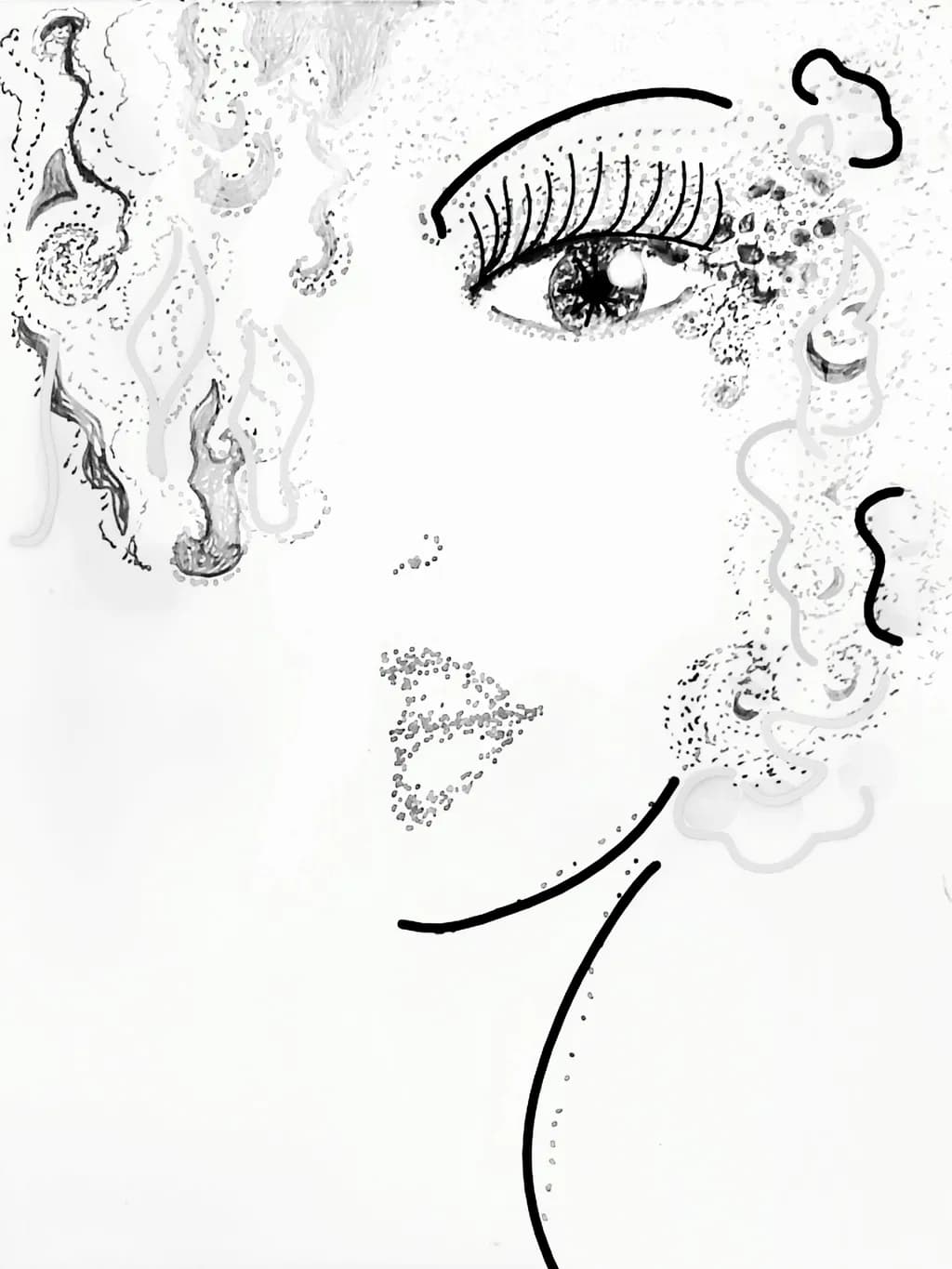 Curly Gaze