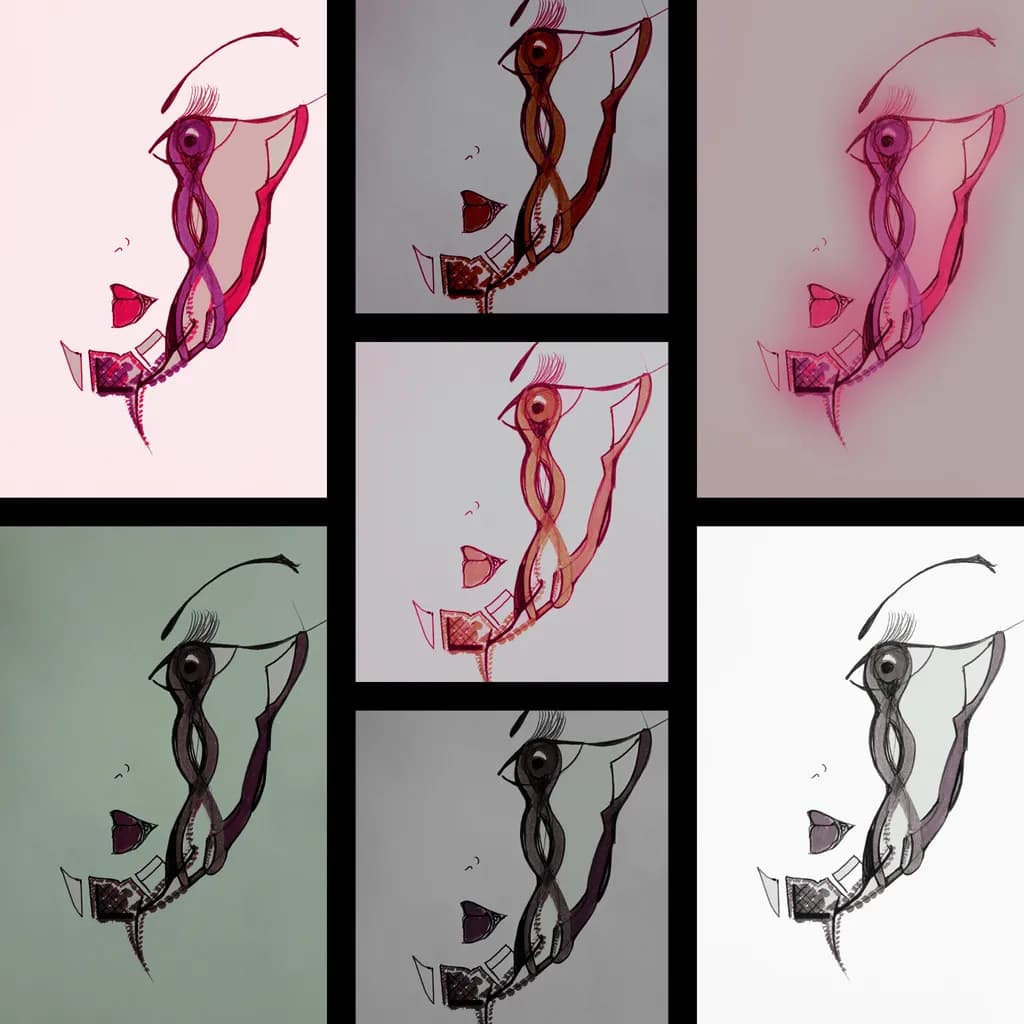 Fragmented Visage
