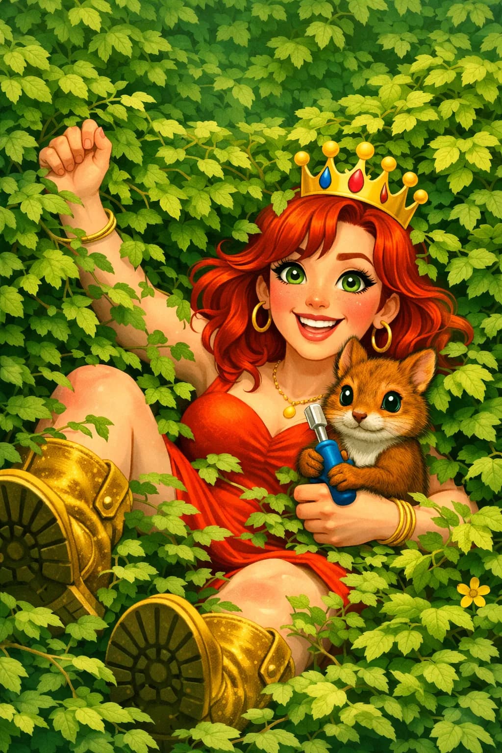 Crowned in Green