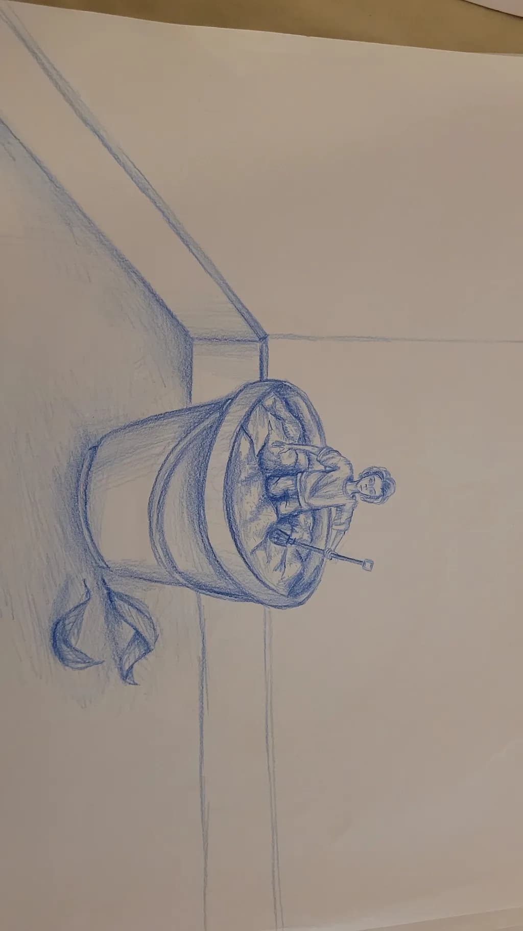 Trapped in a Glass