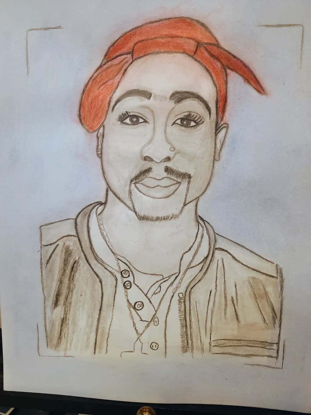 Red Bandana Portrait