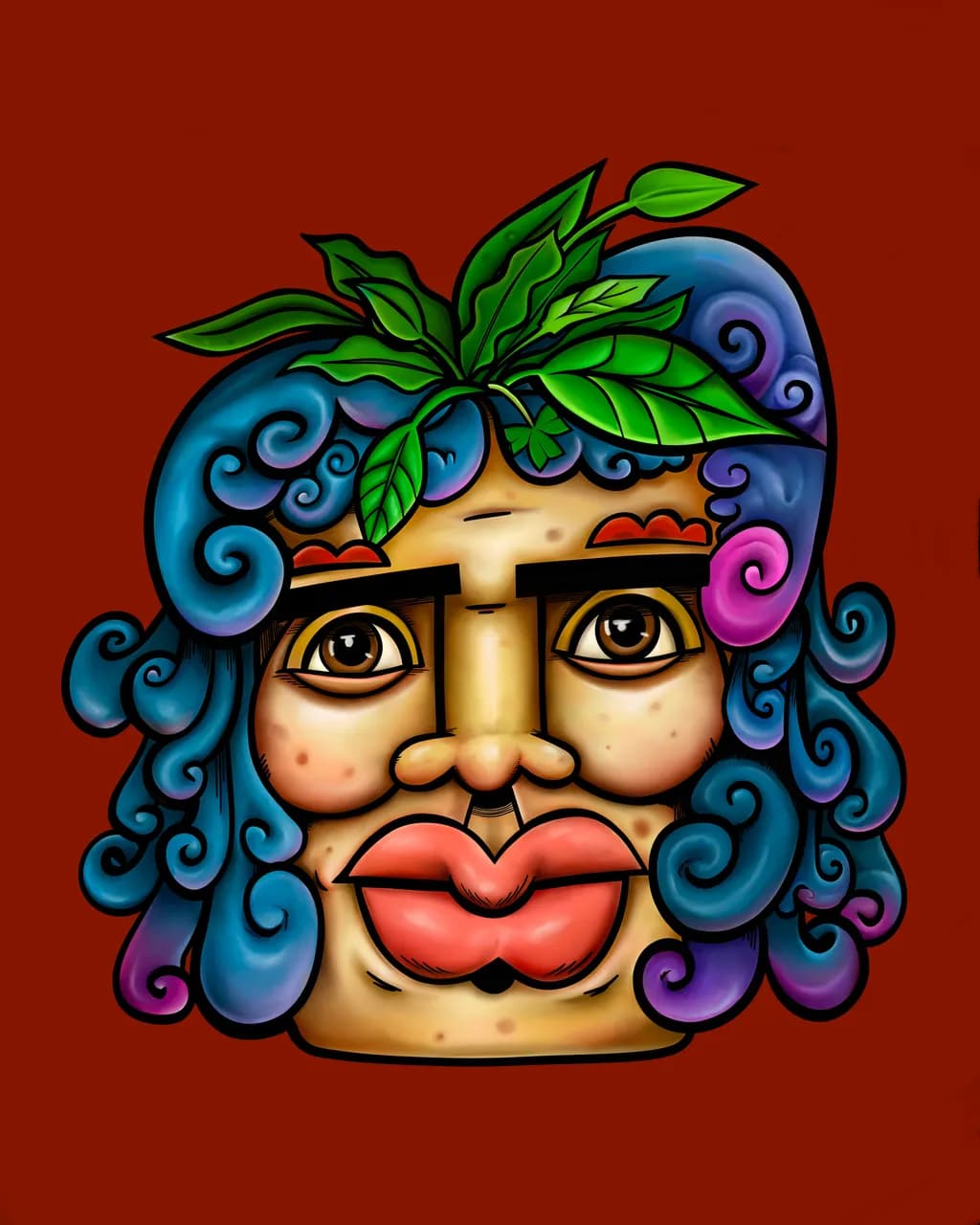 Leaf Crowned Muse